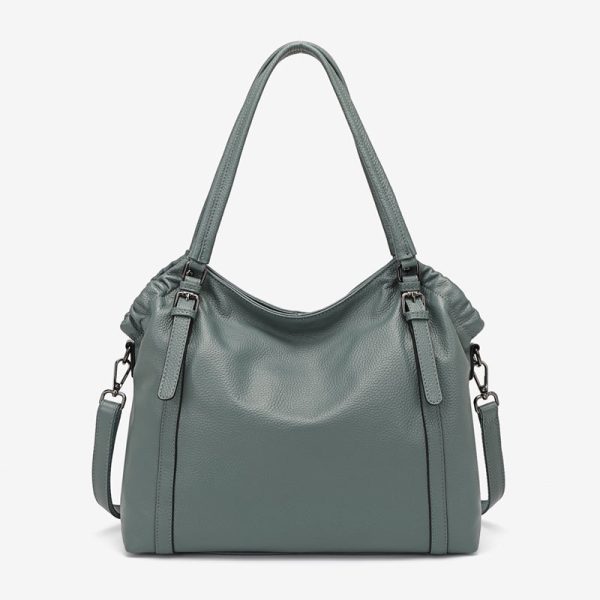 User Simple Elegance Prime Cowhide Handbag Tote Bag