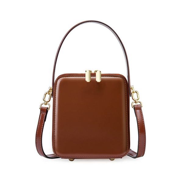 Luxury Chic Leather Crossbody Handbag