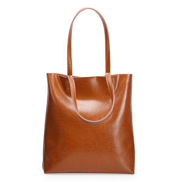 Ferayla Solid Waxed Tote
